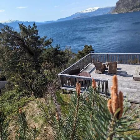 Hardangerfjord Panorama 1 Villa Kvam  Exterior photo